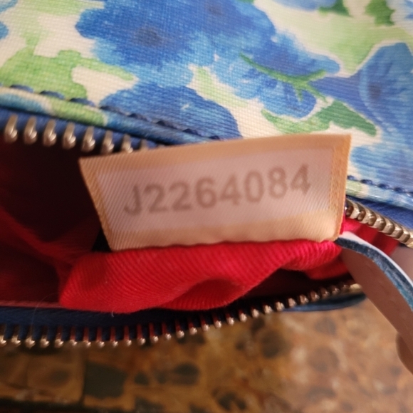 Dooney & Bourke Floral Blue and Green Women's Bag - Picture 10 of 10